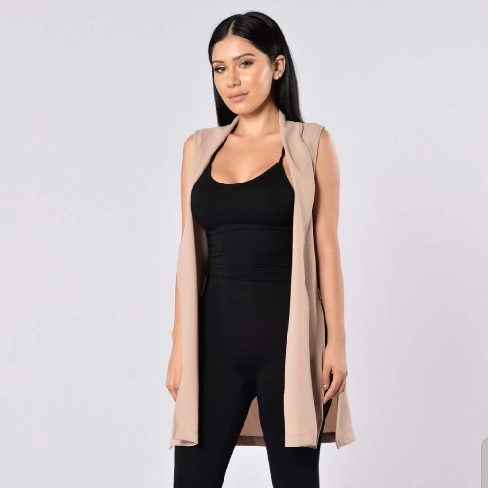 Fashion Nova Crack the Code Duster Vest